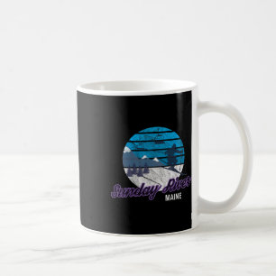 Söndag River Newry Maine New England Usa Ski Snowb Kaffemugg