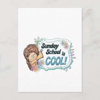 Söndag School är COOLA! Vykort