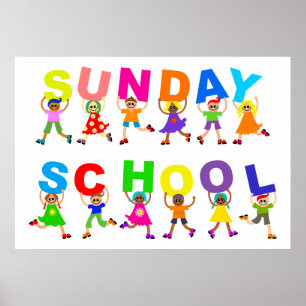 Söndag School Poster