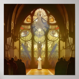 Söndag Service Church Poster