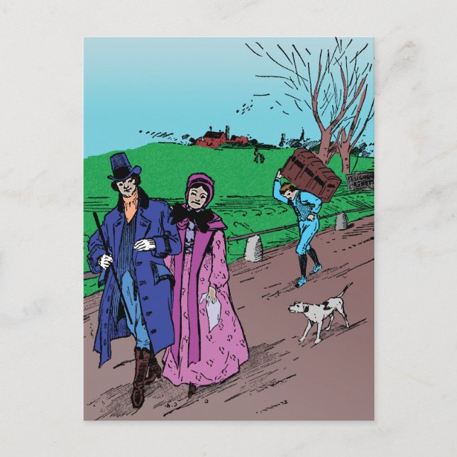 Söndag Stroll Vykort (Framsida)