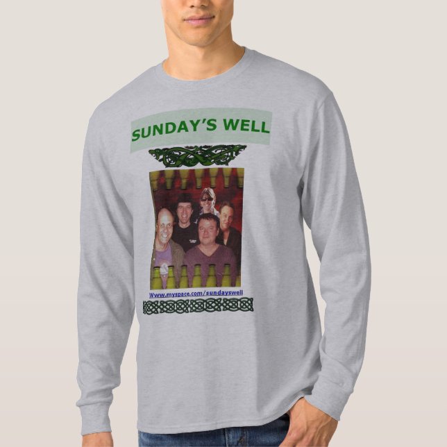 SÖNDAGAR VÄLLER FRAM GRÖN LONGSLEEVE TRÖJA (Framsida)
