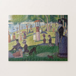 Söndageftermiddag på ön av La stora Jatte Pussel