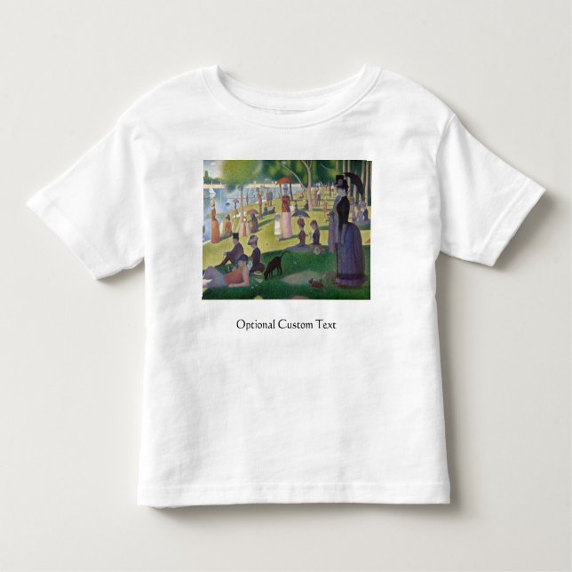 Söndageftermiddag på ön av La stora Jatte Tee (Framsida)