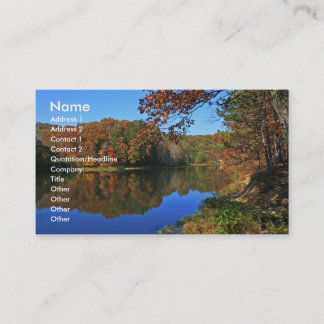 Söndageftermiddag Visitkort