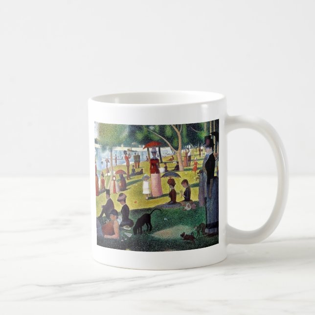 SöndageftermiddagLa stora Jatte - Georges Seuratt Kaffemugg (Höger)