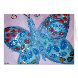 söndagfjäril hälsningskort