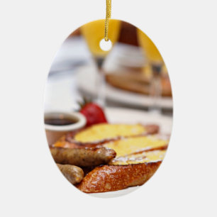 Söndagfrunch Julgransprydnad Keramik