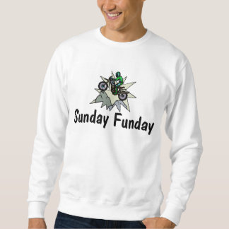 SöndagFunday motorcykel Sweatshirt