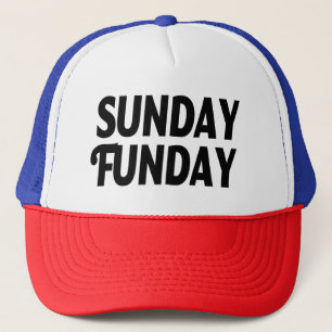 SöndagFunday rolig hatt Keps
