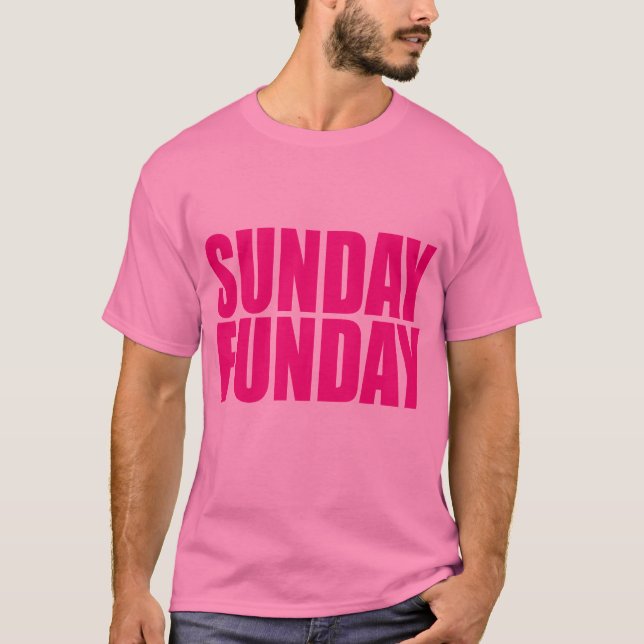 SöndagFunday T-tröja Tröja (Framsida)