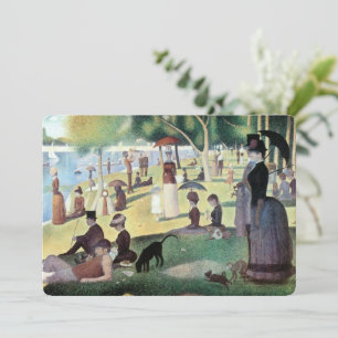 Söndagseftermiddag på ön La Grande Jatte av Seurat