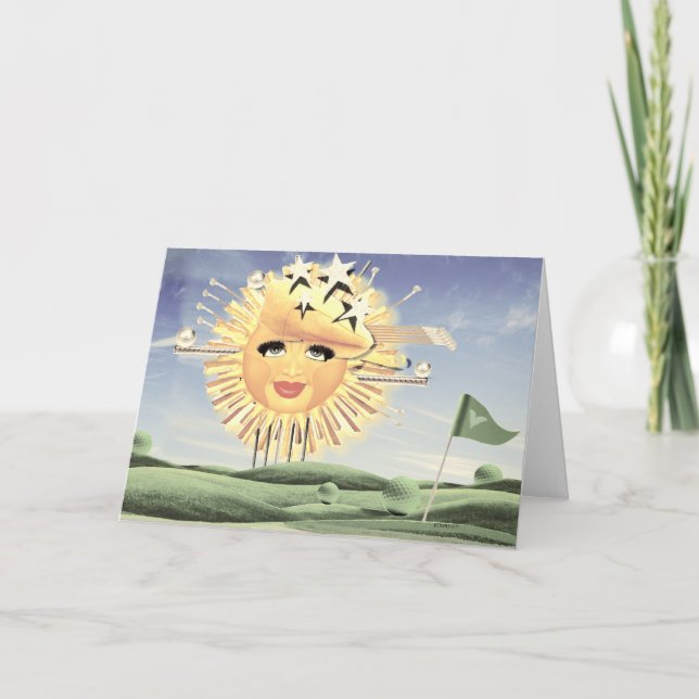 SÖNDAGSGOLF! TACK KORT (Framsida)