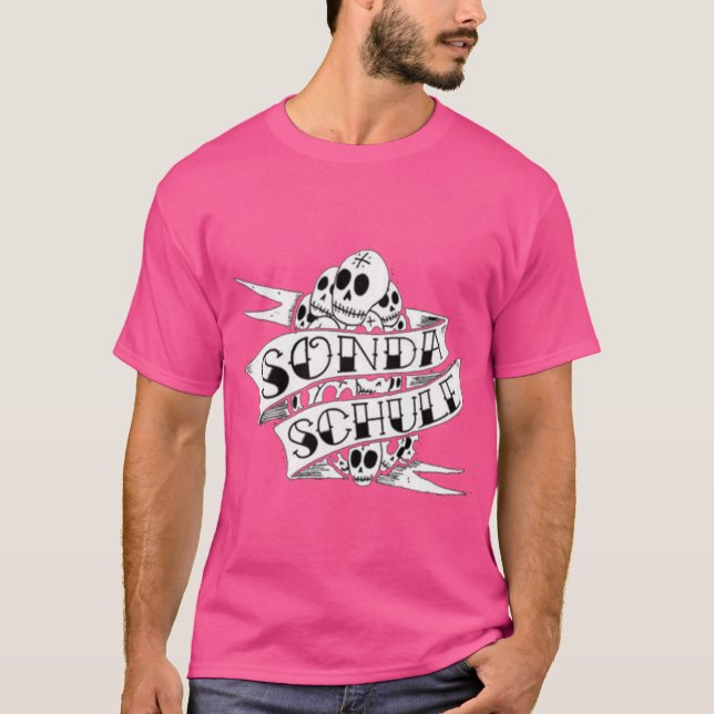 Sondaschule band present t shirt (Framsida)