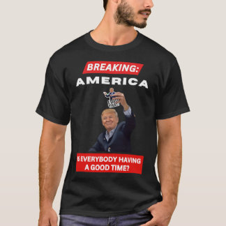 Sönder Amerika Anti-trump Tullar Låt vara 2025 T Shirt