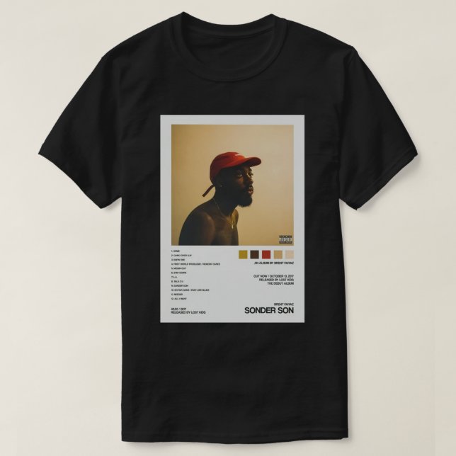 Sonder Son Album Cover Poster T Shirt (Design framsida)