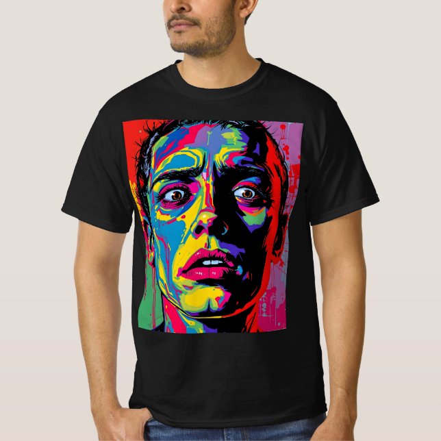 Sönderbrutet Jag T Shirt (Framsida)