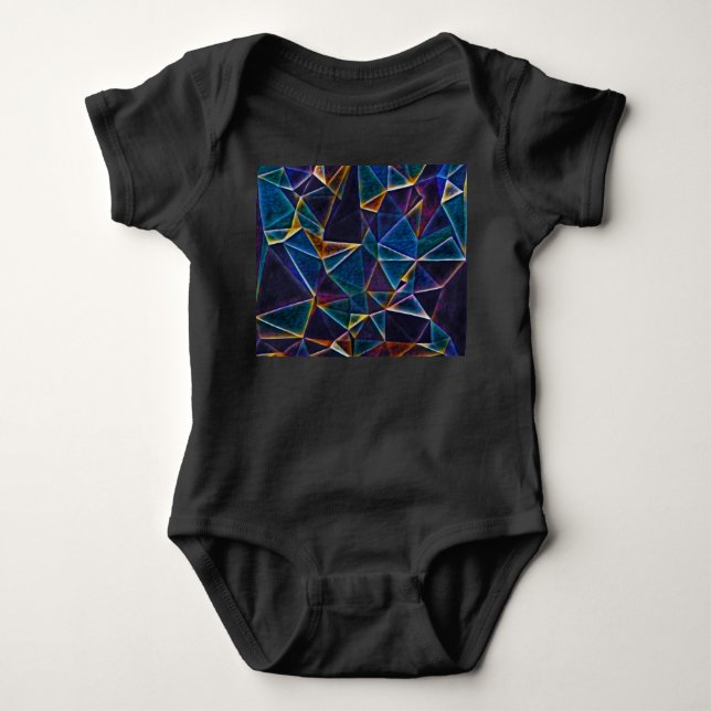 Sönderbrutna bubblor  Baby Body T Shirt (Framsida)