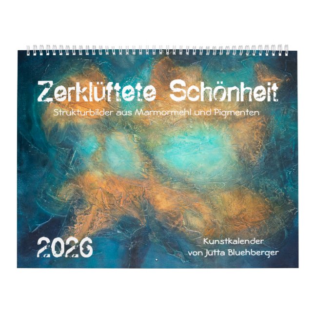 Sönderkluftad skönhet - Kalender (svenska) (Omslag)
