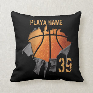 Sönderriven basket kudde