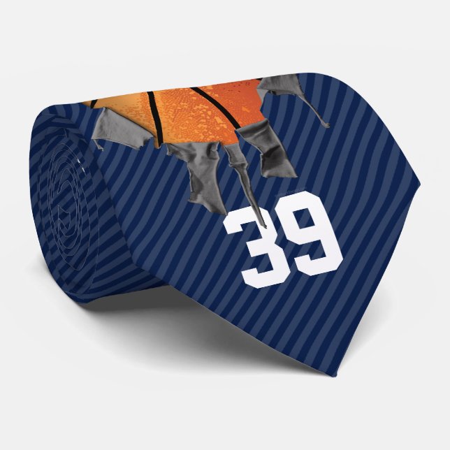 Sönderriven basket (som är mörk/personifieras) slips (Rullad)