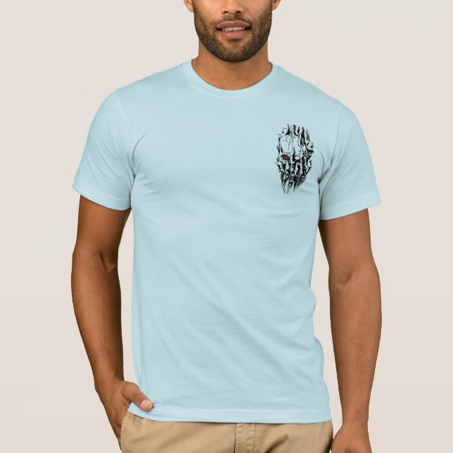 Sönderriven demon t-shirt (Framsida)