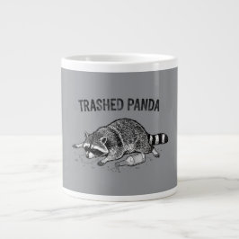 Sönderslagen Panda - Kaffe kopp Jumbo Mugg