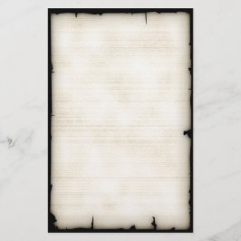 Söndersliten western stilbrevpapper brevpapper