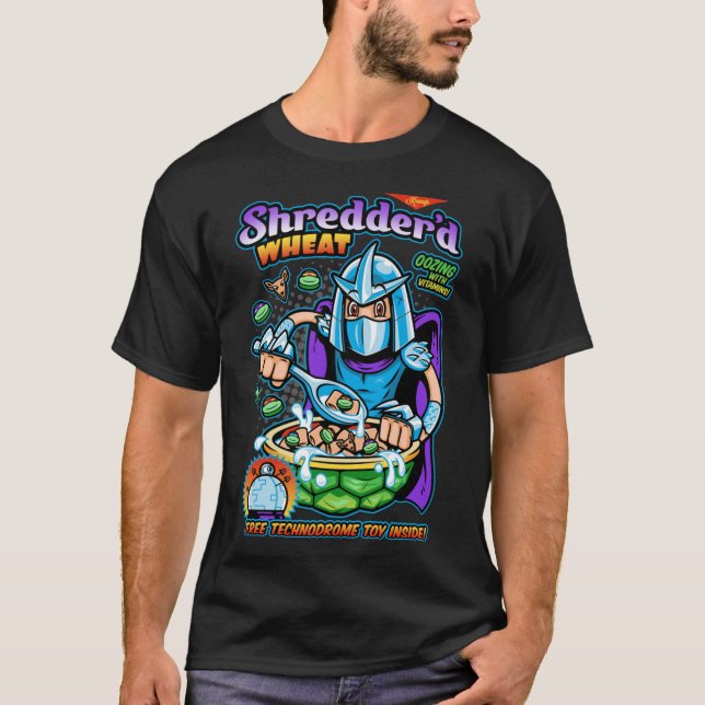 Söndertrasad vete vänner t shirt (Framsida)