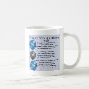 Sondikt - 30års födelsedagdesign kaffemugg