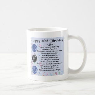 Sondikt - 40th födelsedagdesign kaffemugg