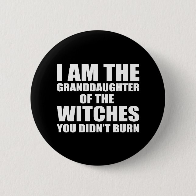 Sondotter av häxorna knapp (Framsida)