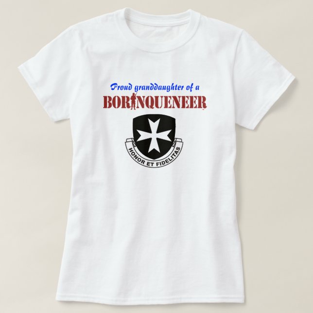 Sondotter - Borinqueneer T-tröja Tee (Design framsida)