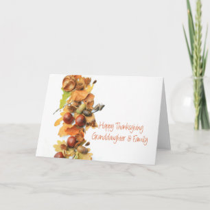 Sondotter- & familjthanksgivingkort helgkort