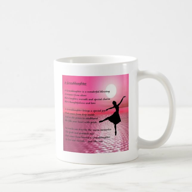 Sondotterdikt - ballerina kaffemugg (Höger)