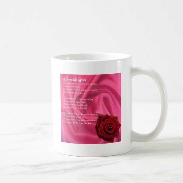 Sondotterdikt - rosa silke & steg kaffemugg (Höger)
