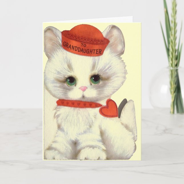 Sondottervalentin kort för hälsning (Framsida)