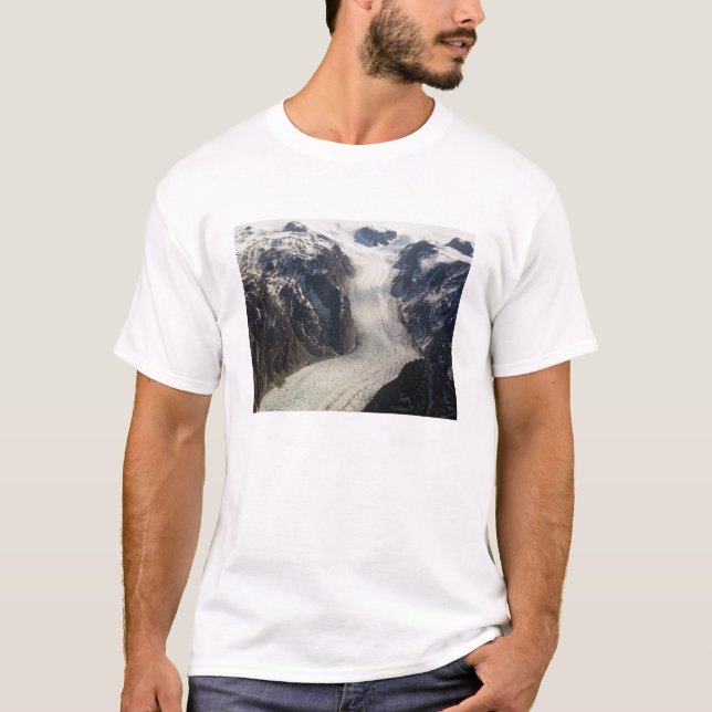 Sondrestrom Glacier på Grönland T Shirt (Framsida)