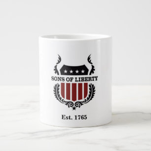 Soner av Liberty-kaffe mugg Jumbo Mugg