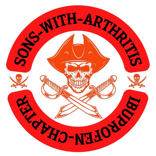 Soner med artrit Ibuprofen Kapitel T-shirt (Skapare uppladdad)