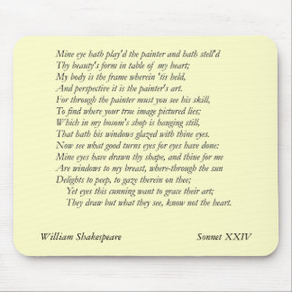 Sonett nr. 24 av William Shakespeare Musmatta