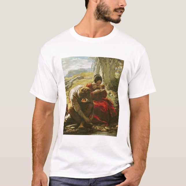 Sonetten, 1839 (olja på panel) tee (Framsida)