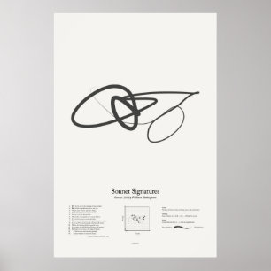 Sonetthäften: Sonett 116 Poster