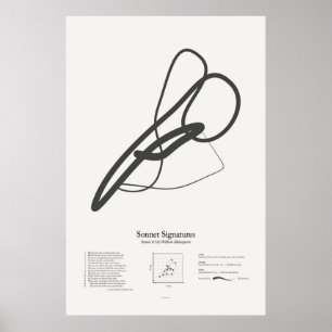 Sonetthäften: Sonett 83 Poster