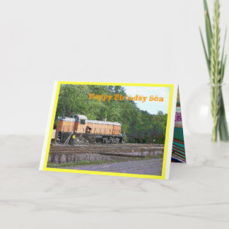 Sonfödelsedagkort Kort