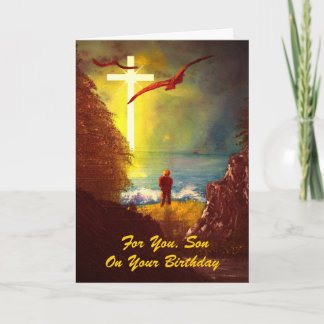 Sonfödelsedagkort Kort