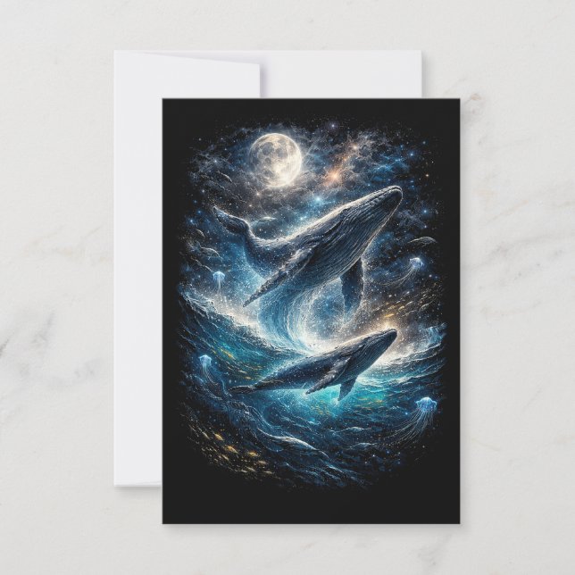Song of the Cosmic Tide Tack Kort (Framsida)