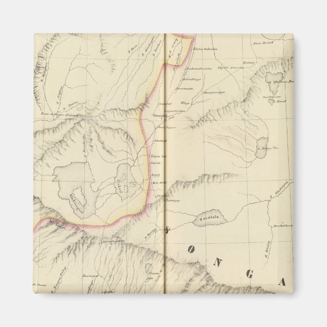 Songari, China, Asien Magnet (Framsidan)