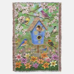 Songbird Lily Garden Birdhouse Filt