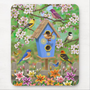Songbird Lily Garden Birdhouse Musmatta